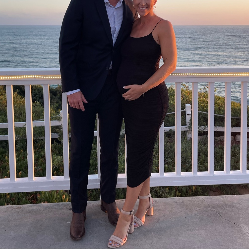 Gorgeous Black Maternity Dress